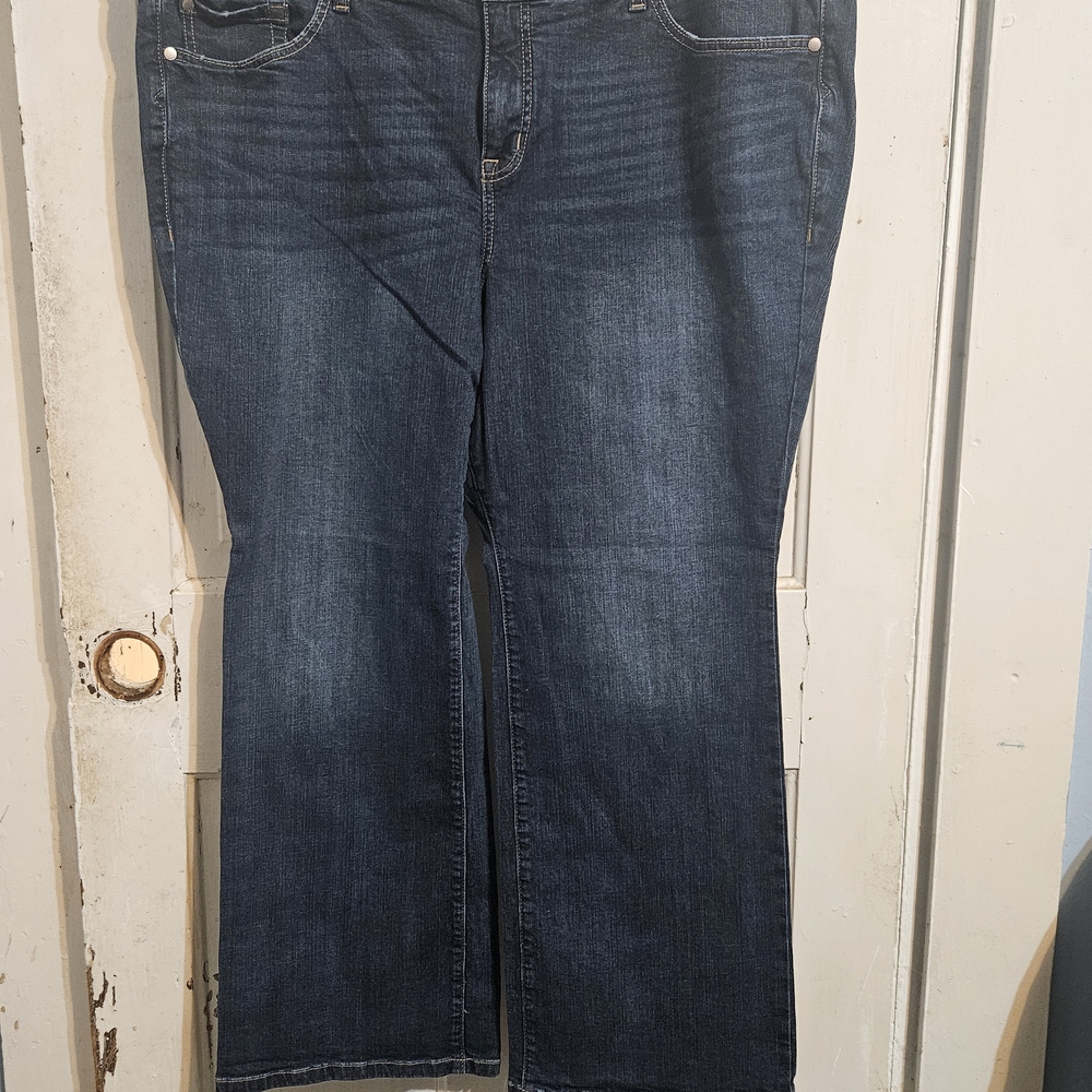 Torrid Dark Blue Boot Cut Jeans